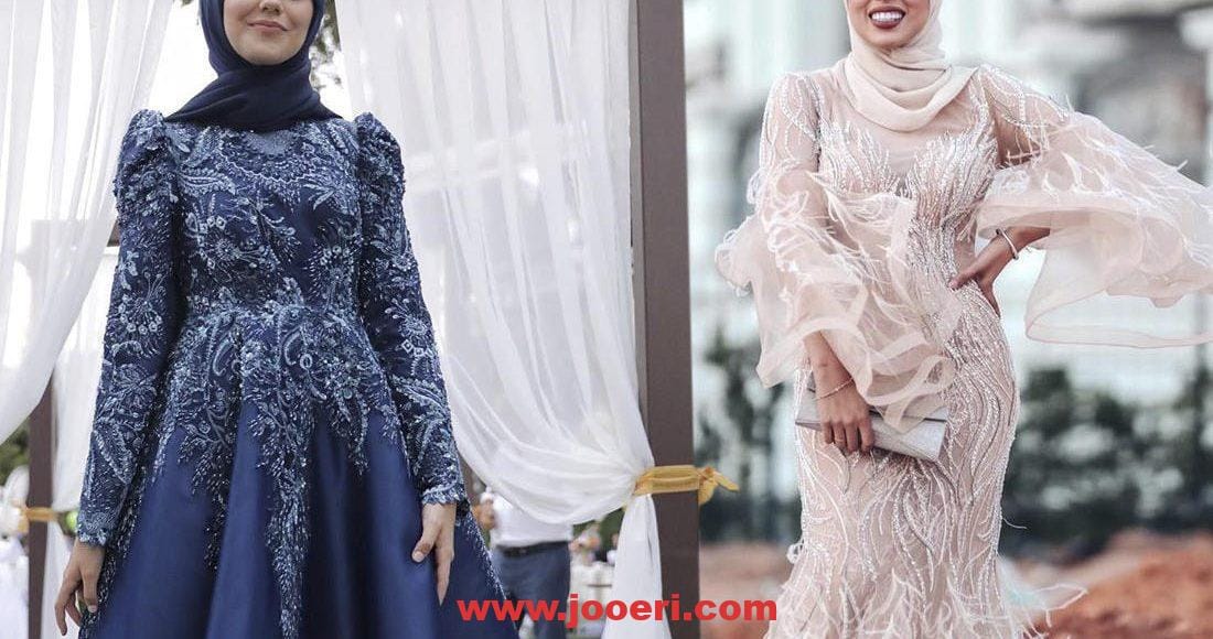 موديلات فساتين مسائية للمحجبات