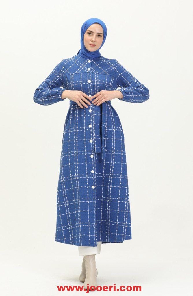 تصاميم موديلات معاطف تركية للمحجبات