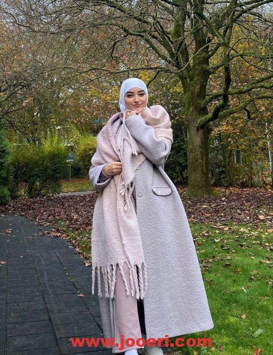 تصاميم موديلات معاطف تركية للمحجبات