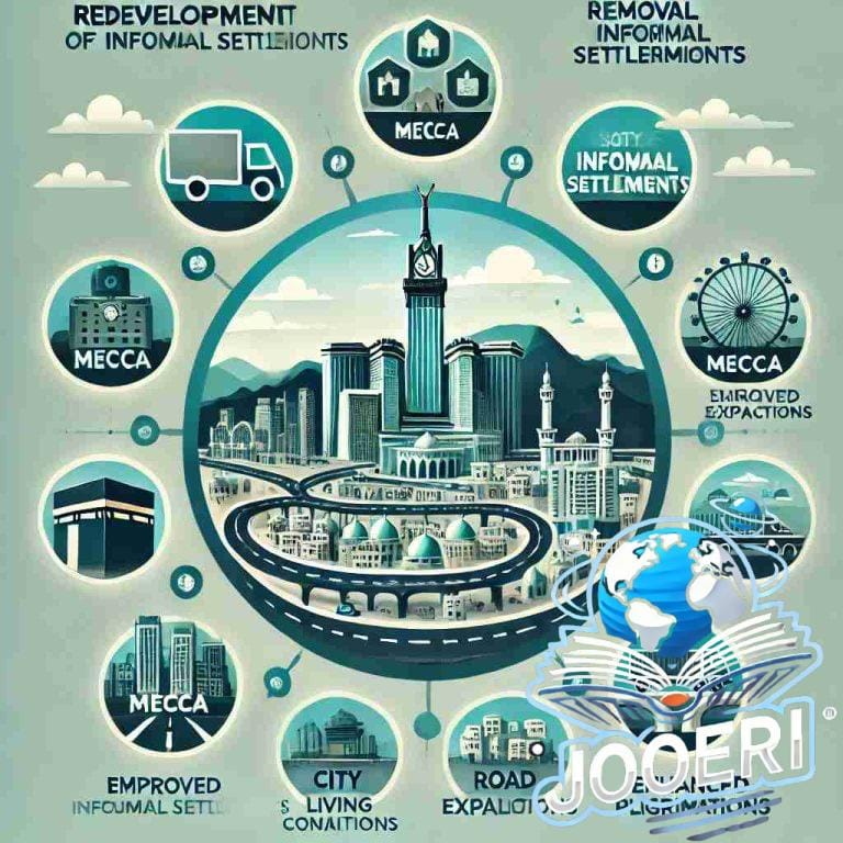 إزالة الأحياء العشوائية في مكة المكرمة: جهود لتطوير البنية التحتية وتحسين مستوى المعيشة