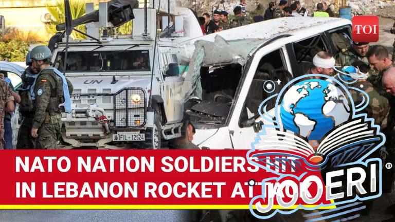 إصابة جنود إيطاليين في هجوم صاروخي بلبنان؛ قصف قاعدة اليونيفيل في شام