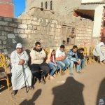 الحزن يكسو الوجوه.. أهالي قرية لابشيط بالمحلة ينتظرون تشييع ابنهم محمد شوقي