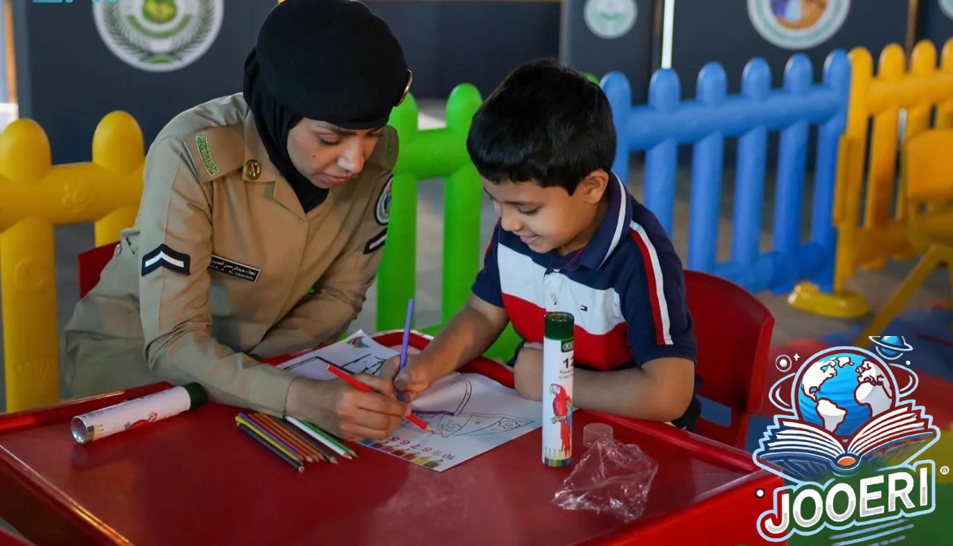 الداخلية تحتفي باليوم العالمي للطفل في واجهة روشن بالرياض