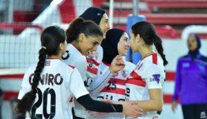 الزمالك يهزم الطيران في دوري الكرة الطائرة للسيدات