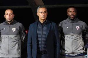 تفاصيل جلسة جوميز مع لاعبي الزمالك قبل مواجهة المصري