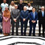 جامعة حلوان تستضيف وفد جامعة سابينزا الإيطالية