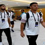 جلسة علاجية لمحمد شحاتة خلال مران الزمالك