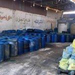 ضبط مصنع بدون ترخيص لتصنيع الأسمدة والمخصبات الزراعية المغشوشة بالقليوبية