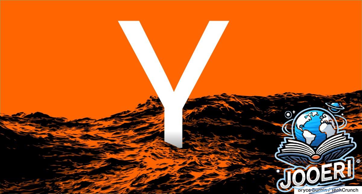 Y Combinator logo emerging from the ocean