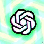OpenAI logo with spiraling pastel colors (Image Credits: Bryce Durbin / TechCrunch)