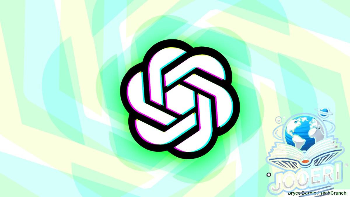 OpenAI logo with spiraling pastel colors (Image Credits: Bryce Durbin / TechCrunch)