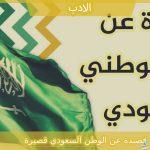 قصيدة عن الوطن السعودي قصيرة .. ابيات شعر عن الوطن السعودي 1444