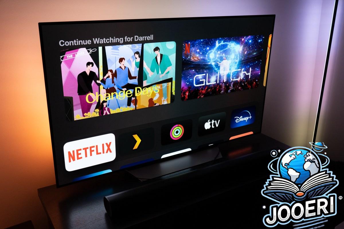 Apple TV home screen