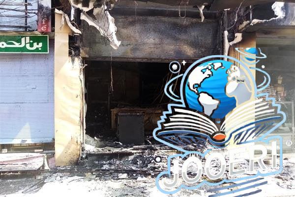 ماس كهربائي.. اندلاع حريق في «محل» بـ عباس العقاد