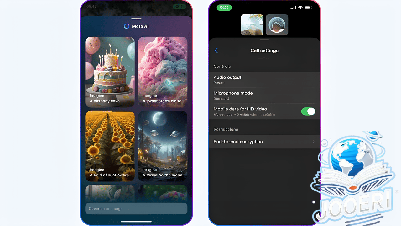 ميتا تضيف تقنية HD لمكالمات ماسنجر 2024