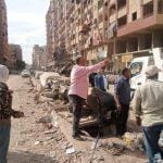 نائب محافظ القليوبية تقود حملة لإزالة التعديات بالطريق السطحى لمشروع الدائرى ومحاوره