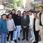 نائب محافظ سوهاج يقود حملة مرافق مكبرة بمنطقة سوق مدينة ناصر القديم