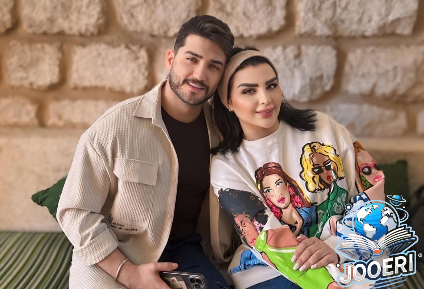 أصيل هميم وبكر الدليمي ينشران الصور الرسمية لحفل زفافهما