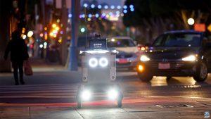 A Serve Robotics autonomous delivery robot