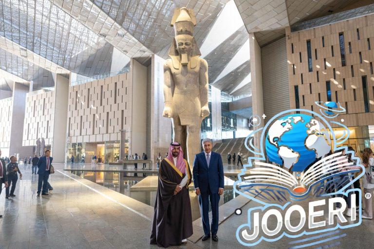 الأمير بدر بن عبدالله بن فرحان يزور المتحف المصري الكبير