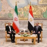 الرئيس السيسي يلتقي نظيره الايراني في مقر الرئاسة بالعاصمة الادارية