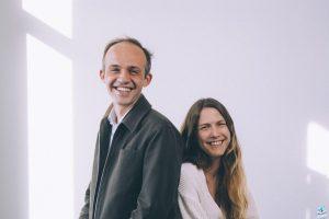 Aqema founders: Maximilien Levesque and Emmanuelle Rolland-Martiano
