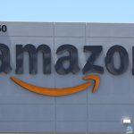 Amazon logo on building