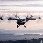 Joby Aviation evtol aircraft in the sky