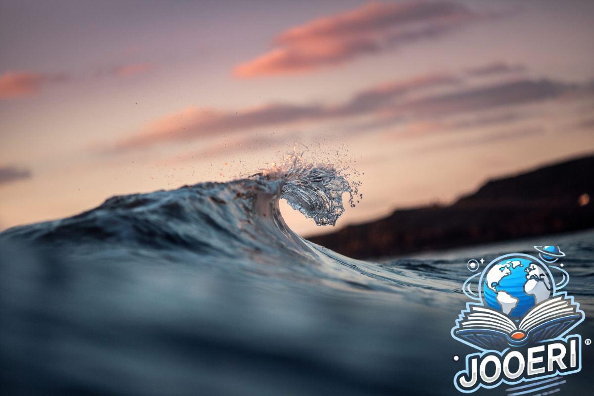 A small waves breaks off the coast.