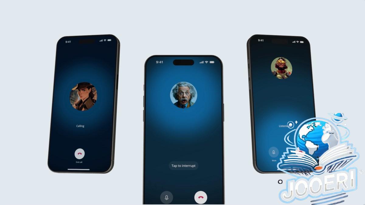 Character.ai displayed on smartphones
