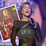 حادث محرج على المسرح - انفجار كبير: نجمة البوب ​​آنا ماريا زيمرمان ترتدي حمالة صدر على المسرح