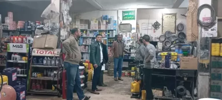 حملة تفتيش مفاجأة على المحلات التجارية بابوزنيمة | المحافظات