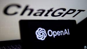 OpenAI and ChatGPT logos