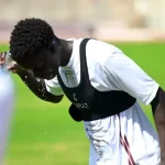 سيدي ندياي يشارك في تدريبات الزمالك