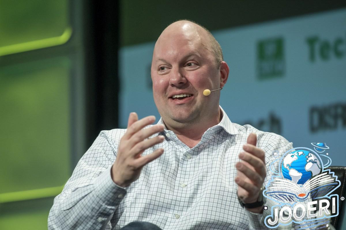Marc Andreessen, co-founder and general partner of Andreessen Horowitz, speaks during the TechCrunch Disrupt San Francisco 2016 Summit in San Francisco, California, U.S., on Tuesday, Sept. 13, 2016.