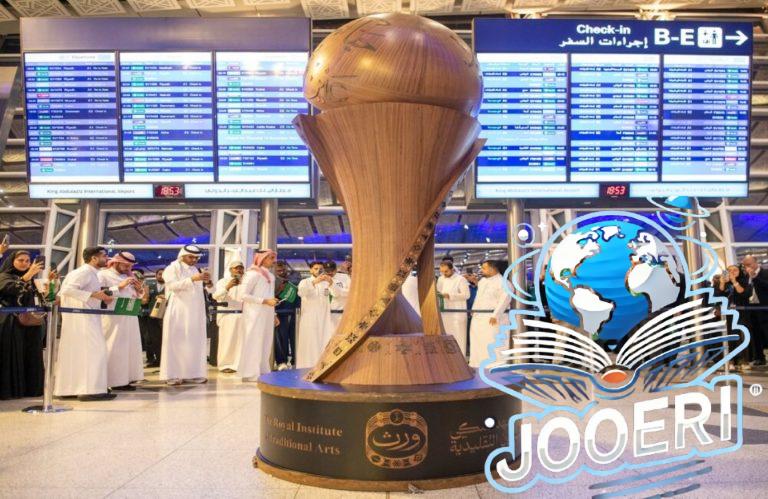 عمل فني خاص بمناسبة فوز السعودية باستضافة كأس العالم 2034.. تعرفوا على مميزاته