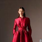 فساتين سهرة بأكمام طويلة للمحجبات موضة 2024 لتتألقي في موسم الاحتفالات