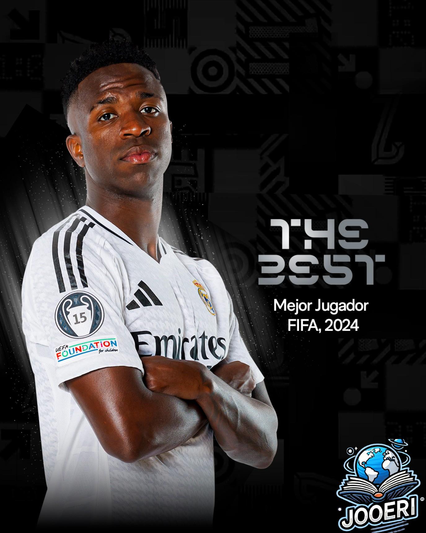 فينيسيوس جونيور يتوج بجائزة The Best لأفضل لاعب في العالم 2024