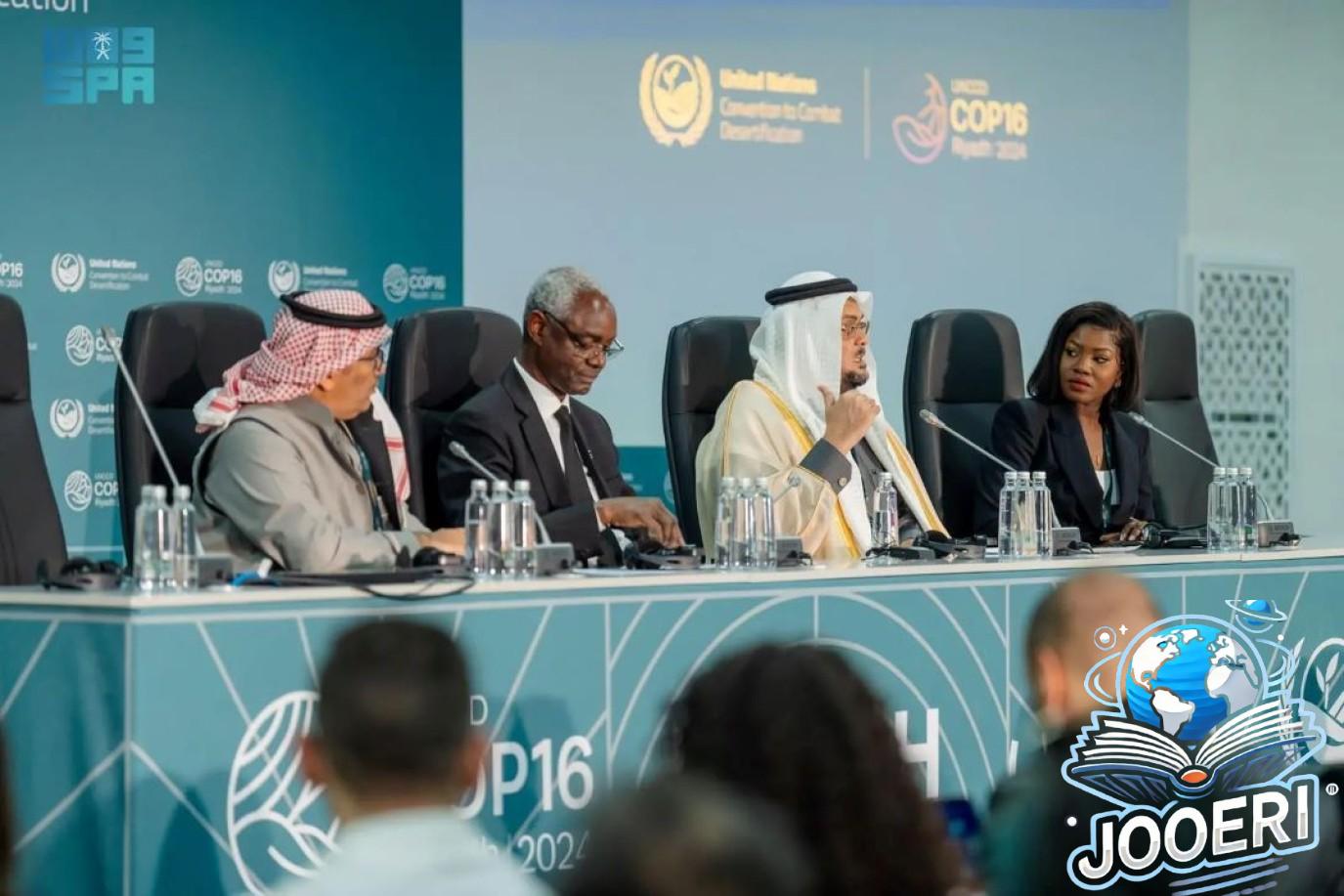 كوب 16 الرياض يشهد تأمين دعم لمبادرات مواجهة الجفاف تعزيزاَ لدور المؤسسسات المالية