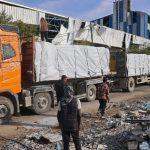 الأمم المتحدة: أول شاحنات مساعدات بعد وقف إطلاق النار تدخل غزة