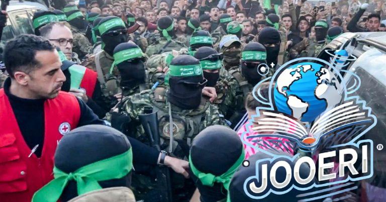 حشود فوضوية ومسلحو حماس يحيطون بعملية تسليم الرهائن في غزة