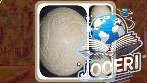 سر بيضة النعام في حفل زفاف الملك فاروق والملكة فريدة