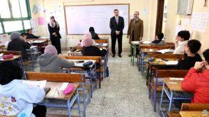 ضبط الطلاب القائمين بتسريب امتحاني الدين والهندسة للشهادة الإعدادية بالمنوفية