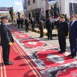 محافظ المنوفية ومدير الأمن يضعان إكليلاً من الزهور على النصب التذكاري لشهداء الشرطة