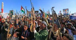 ويقول الحوثيون في اليمن إن دعمهم للفلسطينيين أدى إلى تصنيف الولايات المتحدة لمنظمة إرهابية