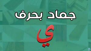 خمس أسماء جماد