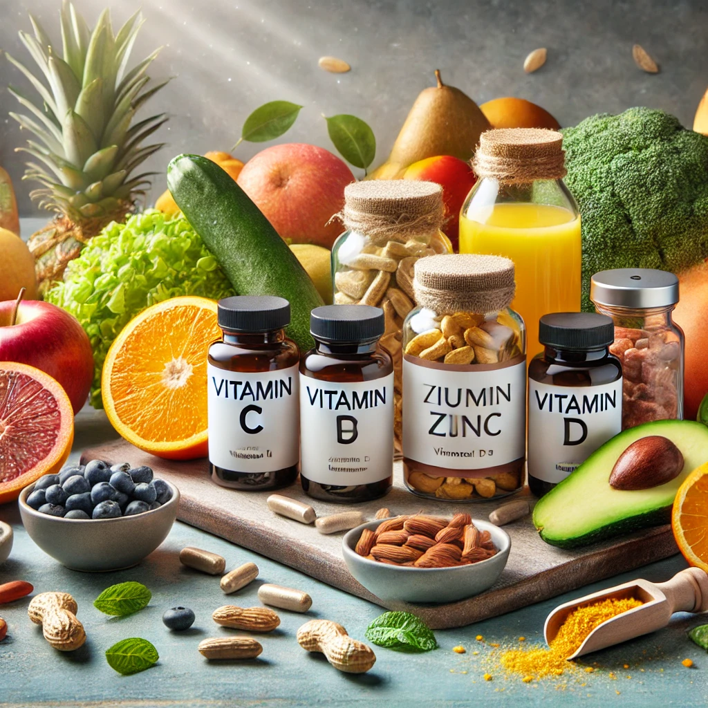 الفيتامينات والمكملات الداعمة للمناعة