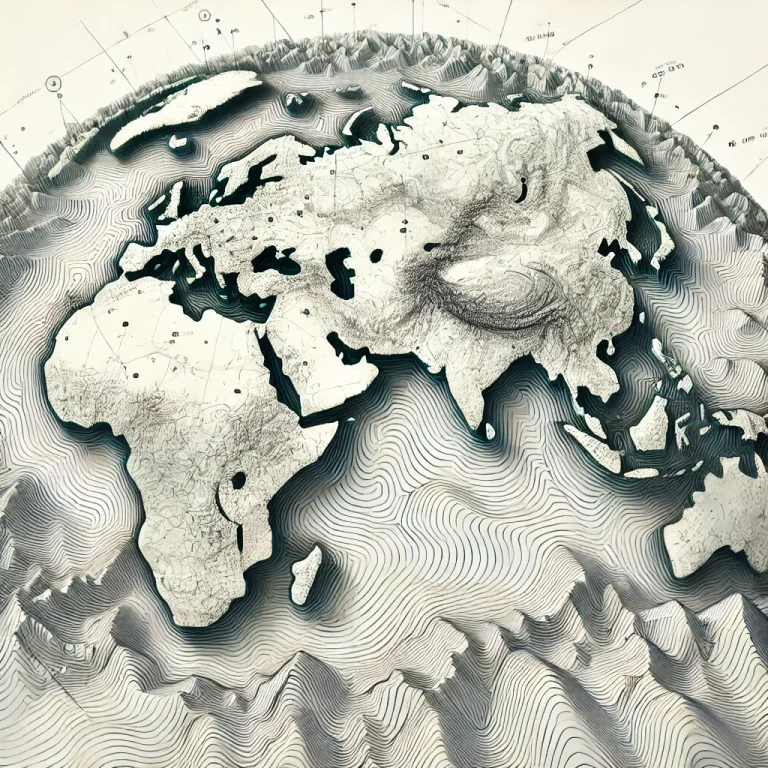 من الخرائط إلى الواقع كيف تمثل الخطوط الكنتورية سطح الأرض ثلاثي الأبعاد؟