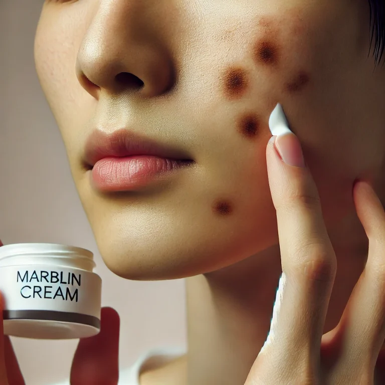 كريم ماربلين للتفتيح سر البشرة المشرقة والخالية من البقع