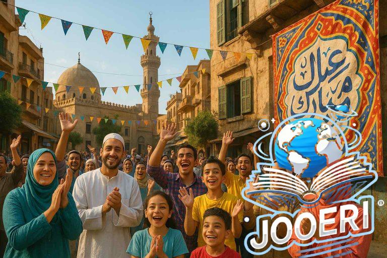 أجمل التهاني عبارات عيد الفطر المبارك مكتوبة ومزخرفة 2025